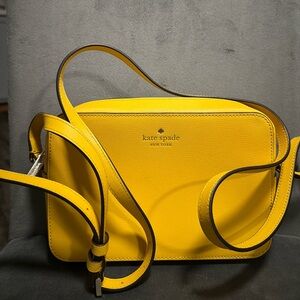 Kate Spade Vibrant Yellow Crossbody Bag